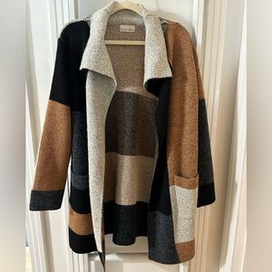 Becool M/L Color Blocked Cardigan